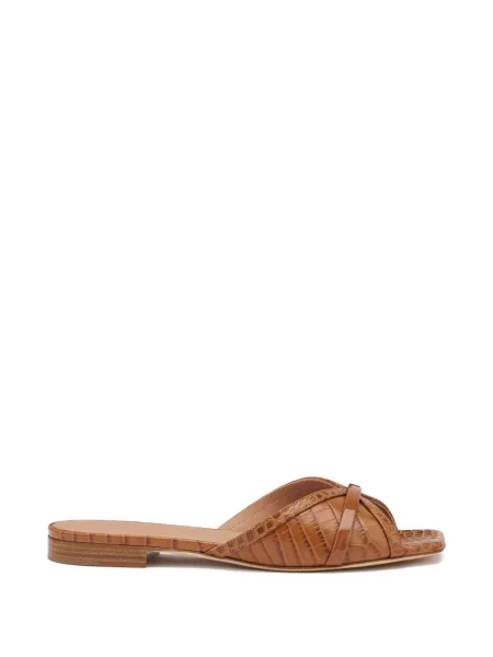Sandale Malone Souliers cu perle maro