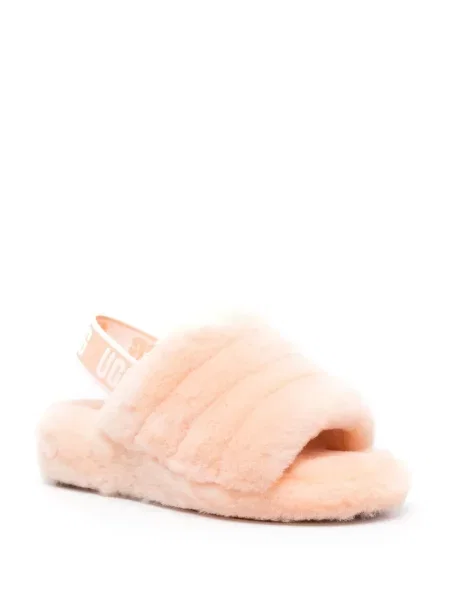 Papuci Ugg cu autograf roz