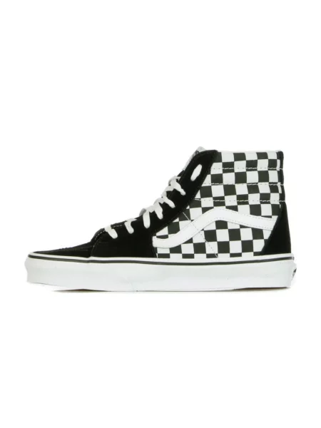 Sneakersy Vans w kratę czarne