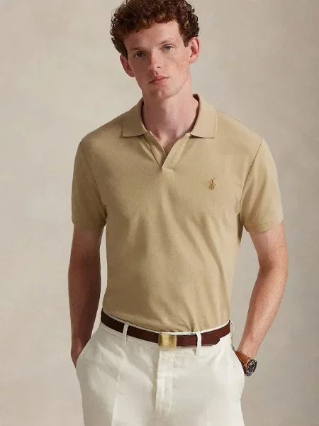 Polo Ralph Lauren polo beżowa