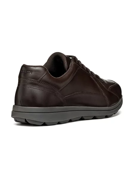 Geox U SPHERICA sneakersy skórzane czarne