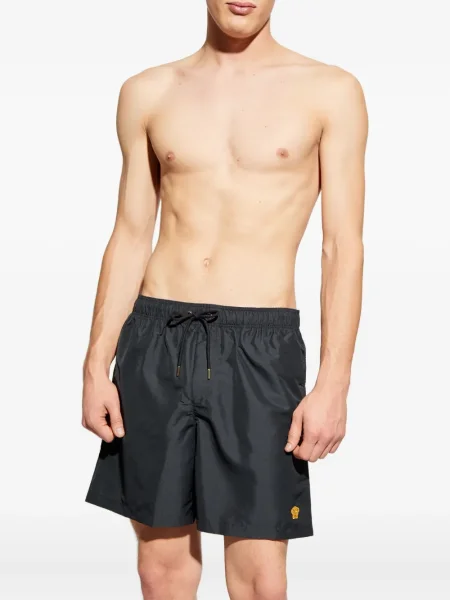 Slip de baie Versace negru