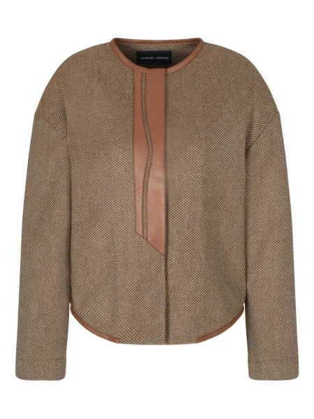 Geacă Giorgio Armani maro
