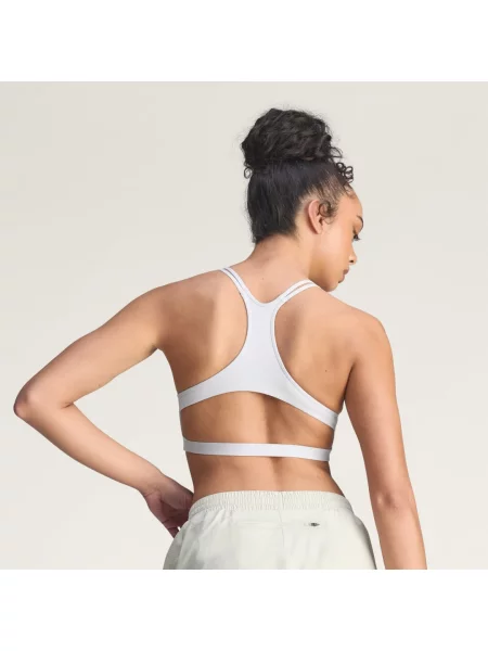 Zkrácený běžecký sportovní top Adidas šedý
