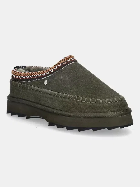 EMU Australia Snehule Sharky Adventure Scuff Kaki zelená