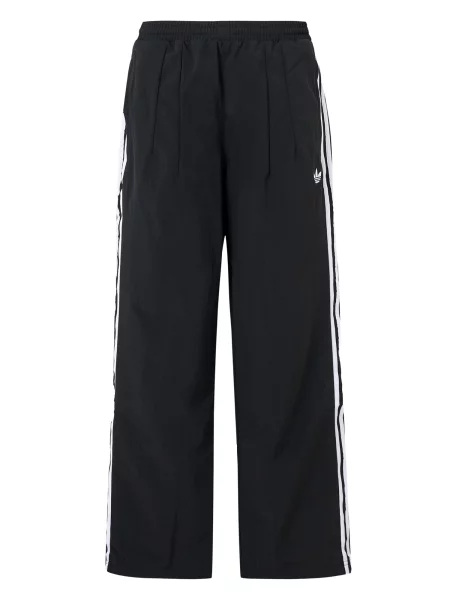 ADIDAS ORIGINALS Klostuotos kelnės juoda balta
