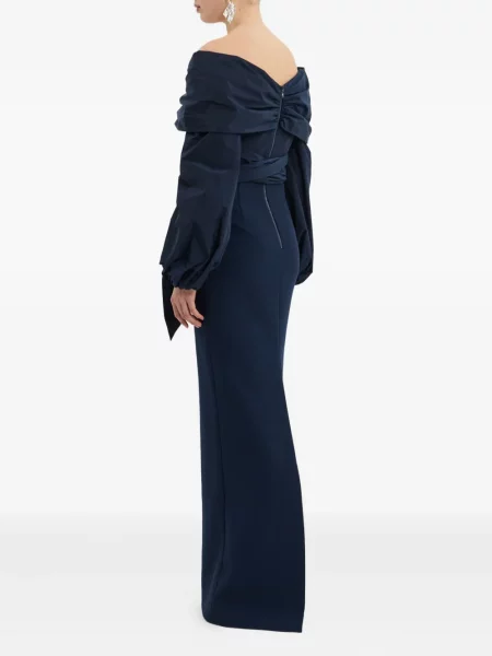Rochie Rebecca Vallance cu funde albastru