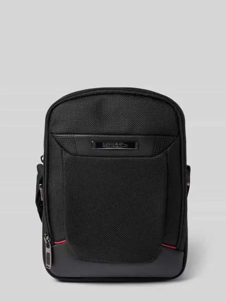 Torba crossbody z detal z logo model Pro DLX' Samsonite czarna