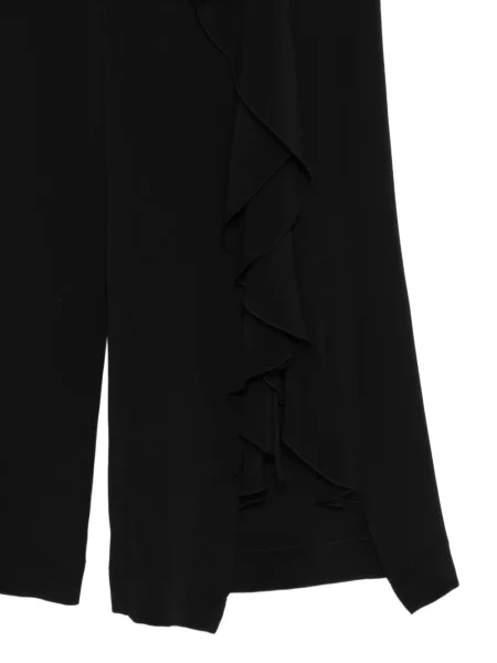 Pantaloni Vivetta cu volane negru