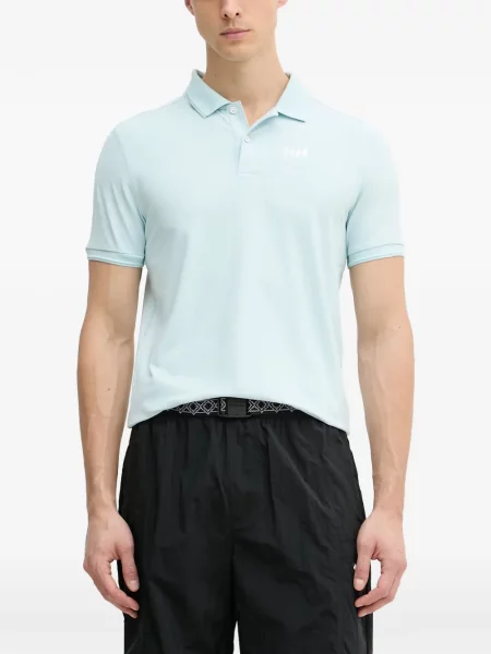 Scurt tricou polo Helly Hansen cu imagine albastru