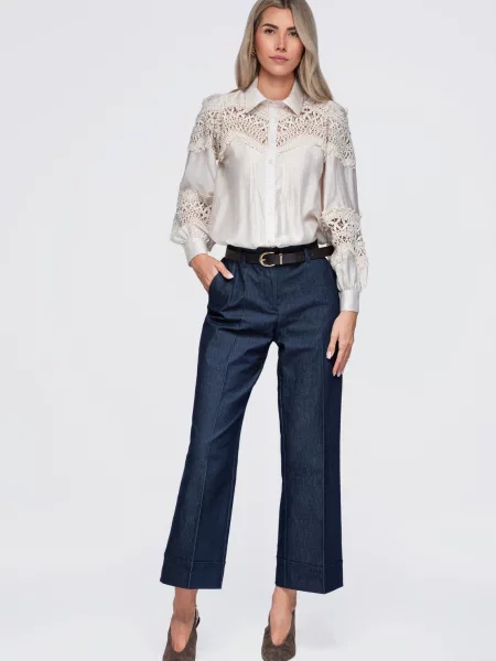 Bluza Ombre plava
