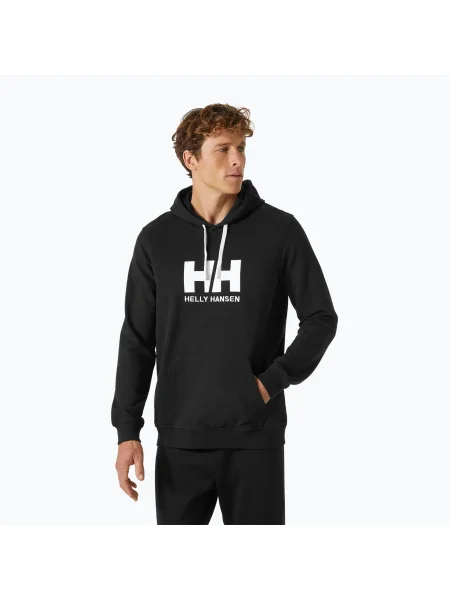 Mikina Helly Hansen s autogramom čierna
