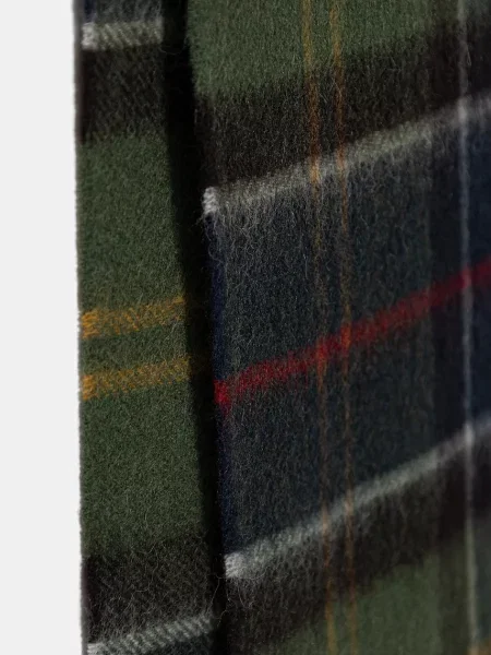 Fular Barbour de lână verde