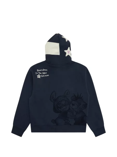 Raštuotas džemperis su gobtuvu Aape By *a Bathing Ape® mėlyna