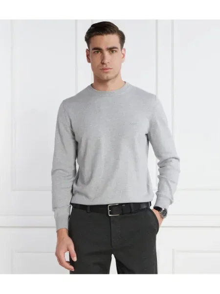 BOSS BLACK Pulover Pacas-L negru