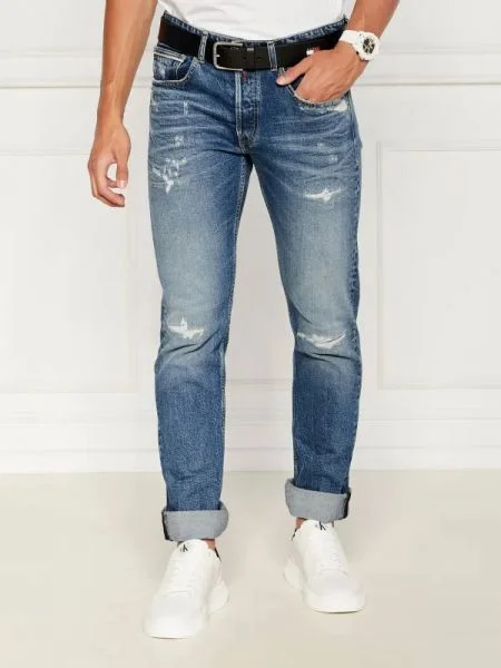 Replay Blugi | Straight fit albastru