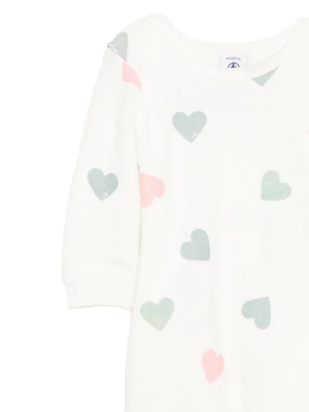 Piżama dziecięca Petit Bateau biała