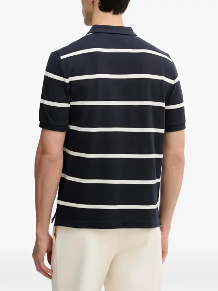 Scurt tricou polo Gant albastru