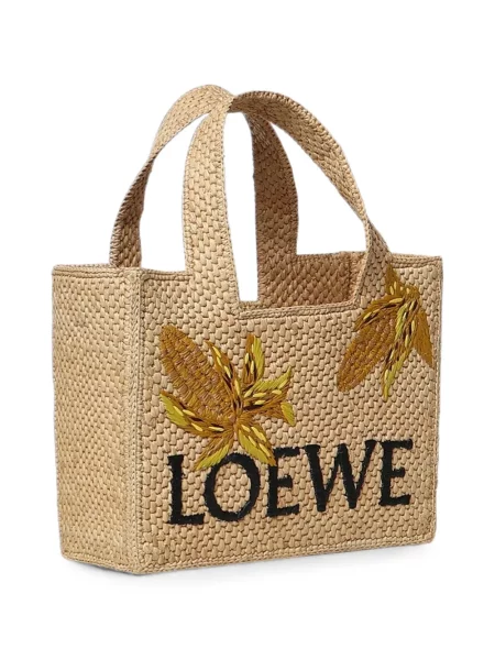 Geantă shopper Loewe cu autograf