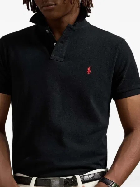 Fleece polo Polo Ralph Lauren κόκκινο