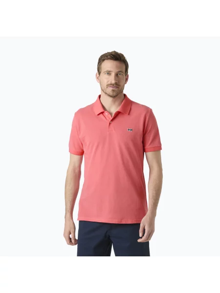 Tricou polo pentru bărbați Helly Hansen Elba Fitted Polo nantucket red roșu