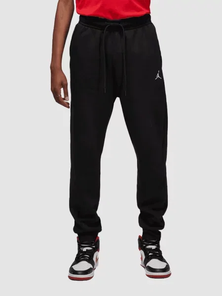 Джогери Jordan Essentials Fleece Trousers бавовна/поліестер чорний