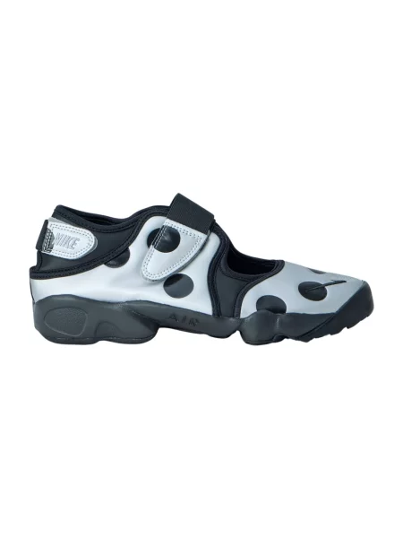 Sneakersy Nike skórzane w grochy szare