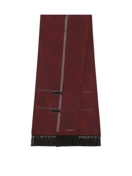 Šal Dolce & Gabbana na rese smeđa