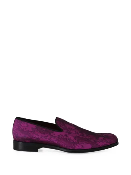 Pantofi loafer Dolce & Gabbana violet