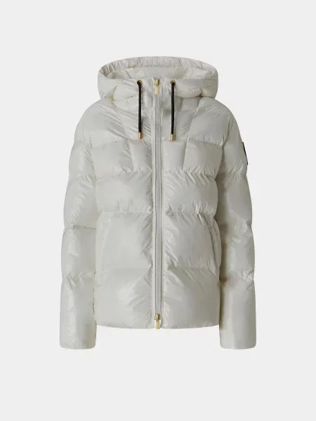 Демісезонна куртка PINKO Eleodoro поліуретан білий