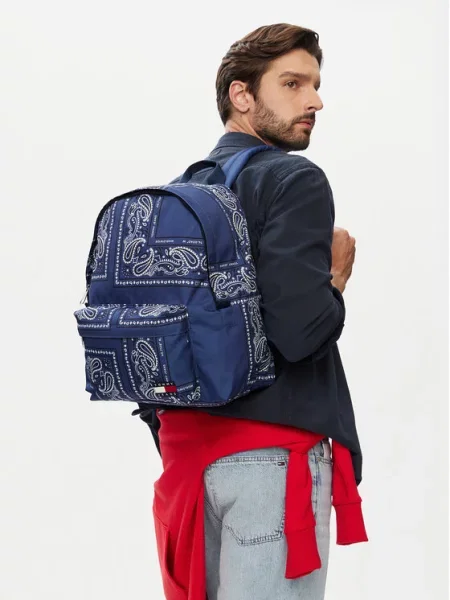Ruksak Tommy Jeans Tjm Ess Daily Bandana Backpack plava