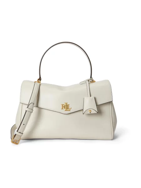Geantă Lauren Ralph Lauren alb