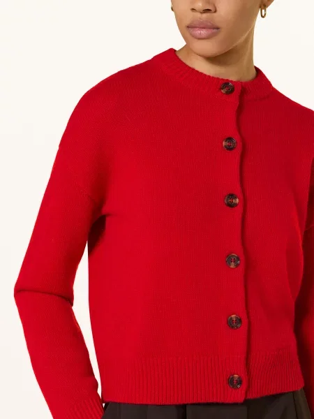 Barbour Svetr Woodhouse červená