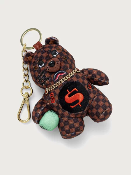 Sprayground obesek za ključe BUBBLY rjava
