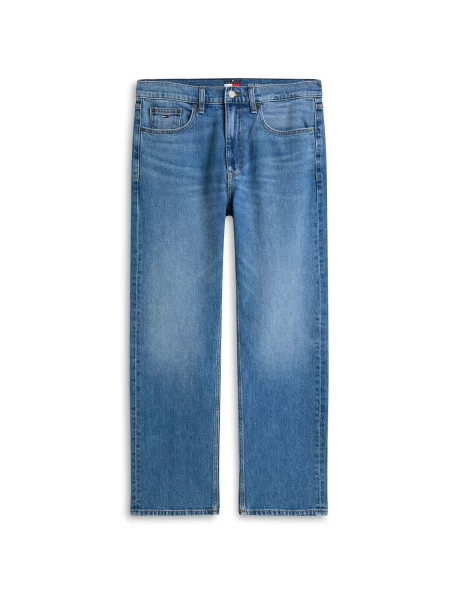 Džínsy s rovným strihom Tommy Jeans modrá