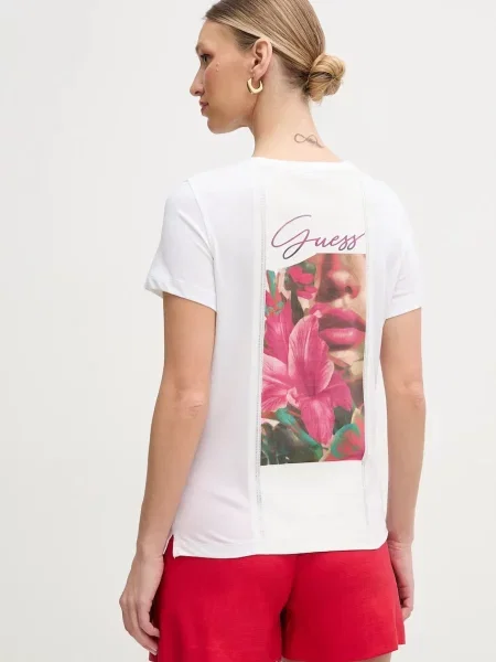 Тениска Guess бяло