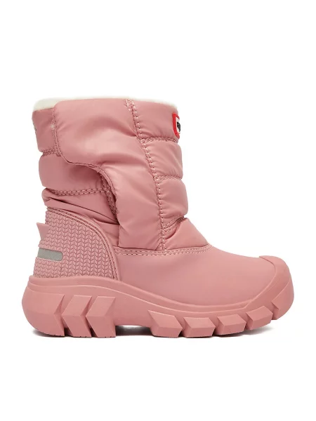 Дутики Hunter розовые