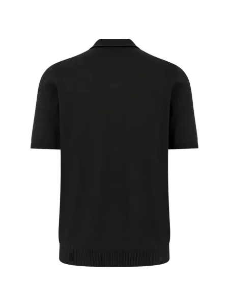 Scurt tricou polo Alpha Studio negru
