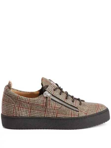Sneakerși Giuseppe Zanotti Frankie în carouri