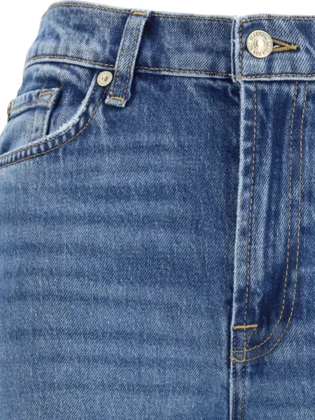 Blugi 7 For All Mankind cu 5 buzunare albastru
