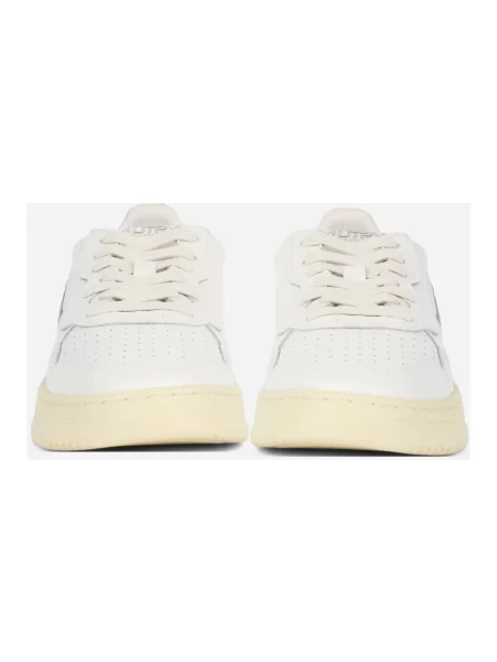 Sneakersy Autry skórzane brązowe