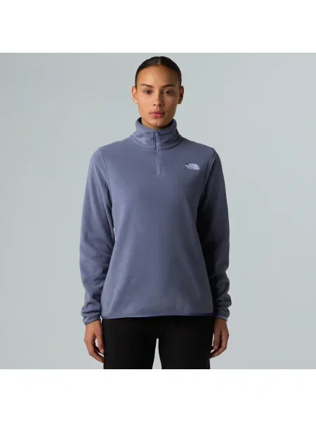 Bluza polarowa The North Face Glacier Fleece Zip twilight galaxy niebieski