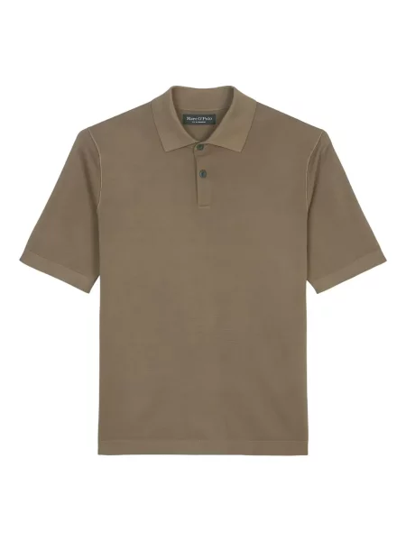 Поло тениска Marc O'polo кафяво