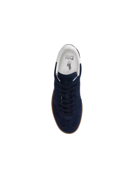 Sneakersy Polo Ralph Lauren zamszowe niebieskie