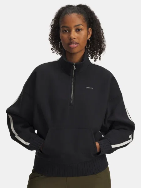 Hanorac din fleece Under Armour din fleece negru