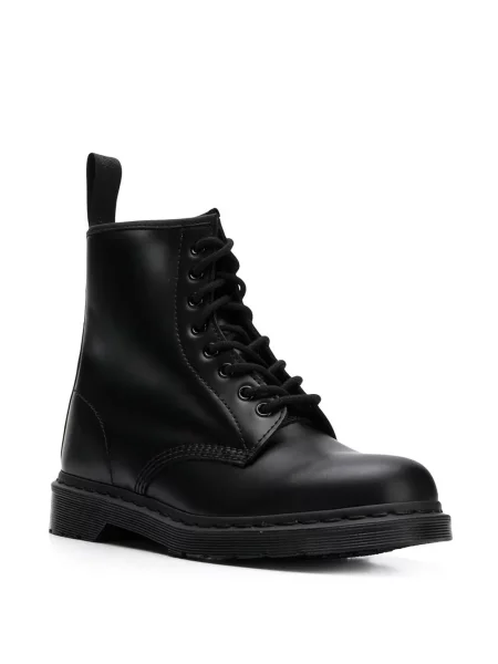 Šněrovací krajkové kotníkové boty Dr. Martens černé