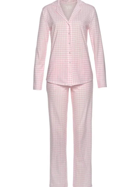 VIVANCE Pijama Dreams roz deschis alb