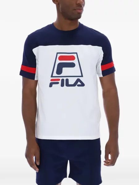 Tricou Fila cu imagine alb