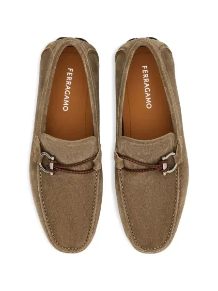 Loaferice Ferragamo smeđa