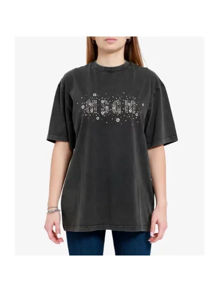 Koszulka polo Msgm czarna